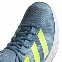 adidas Defiant Generation 2021 blau/gelb Allcourt-Tennisschuhe Herren